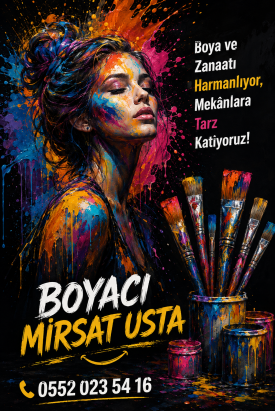 Sefaköy bölgesinde tamamlanan boya badana çalışması
